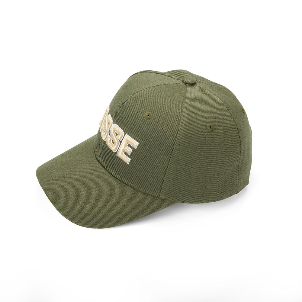 Casquette kaki broderie 3D ASSE