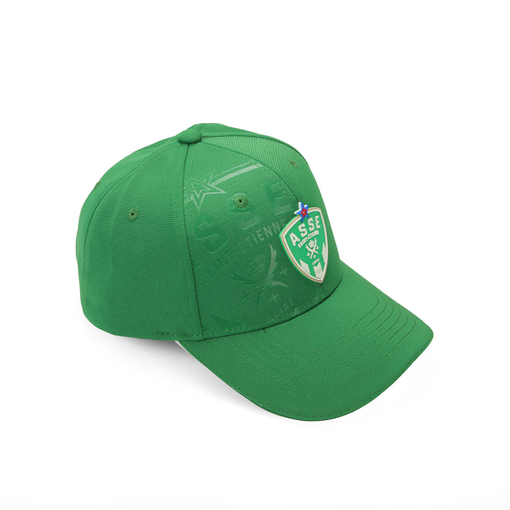 Casquette verte logo thermoformé