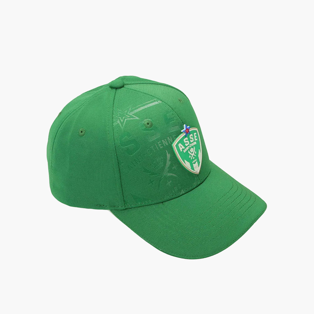 Casquette verte logo thermoformé