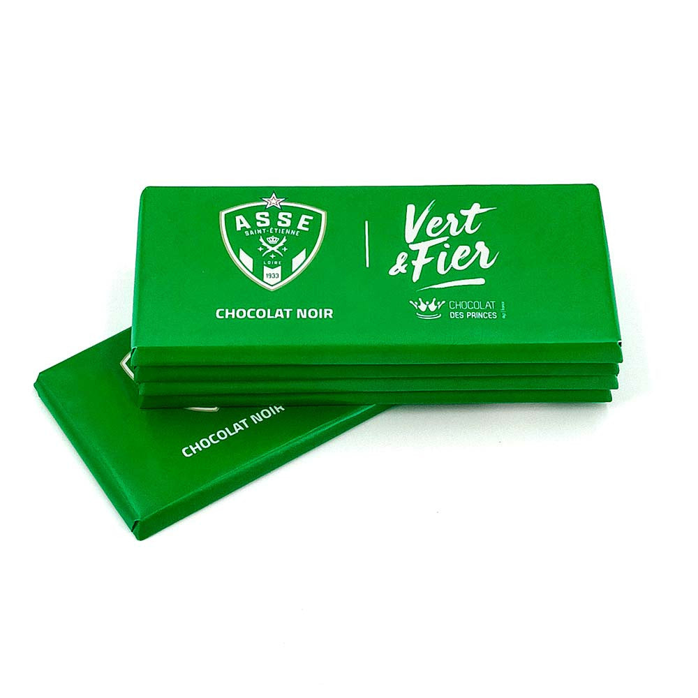 Lot de 5 tablettes chocolat noir ASSE