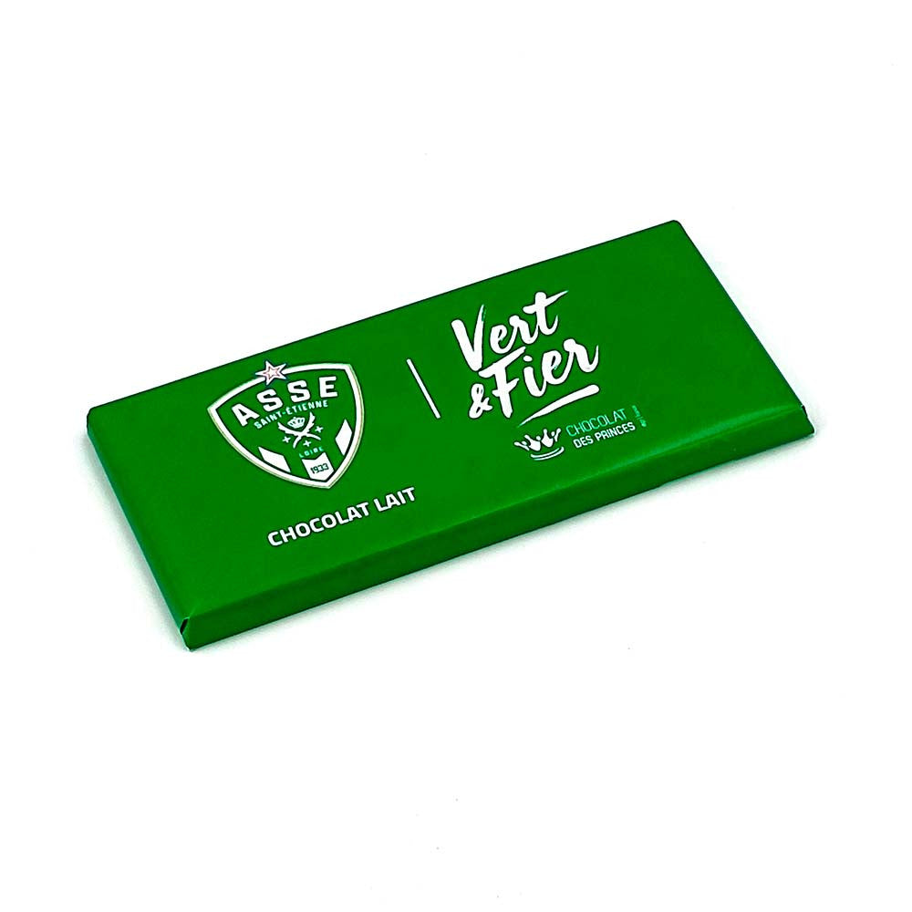 Lot de 5 tablettes chocolat au lait ASSE