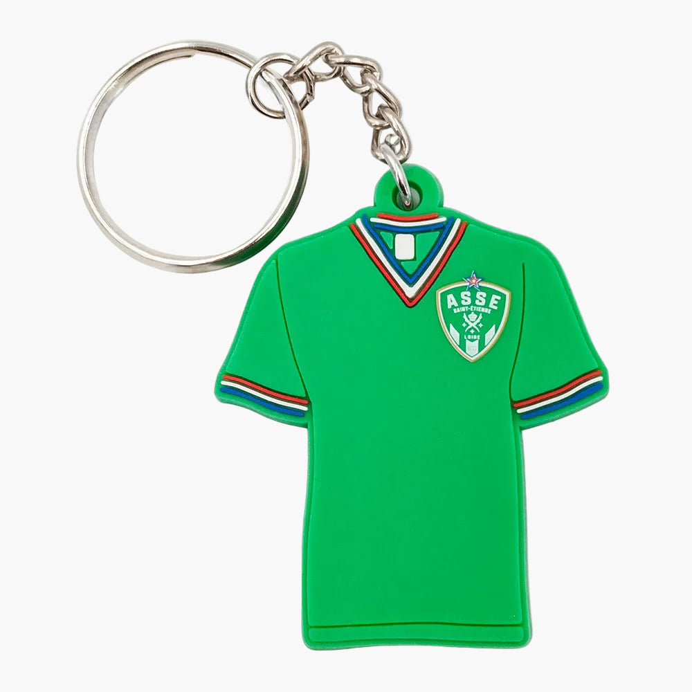 Green jersey keychain