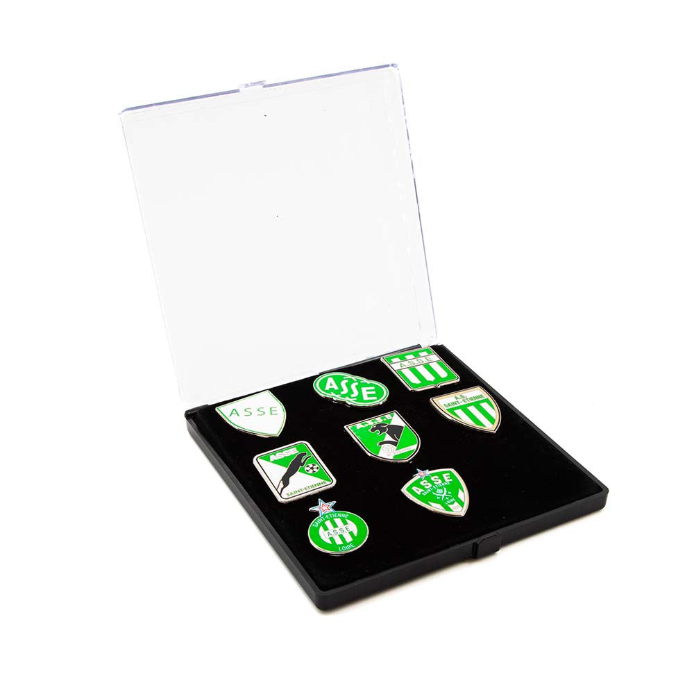 Box of 8 ASSE logo pins
