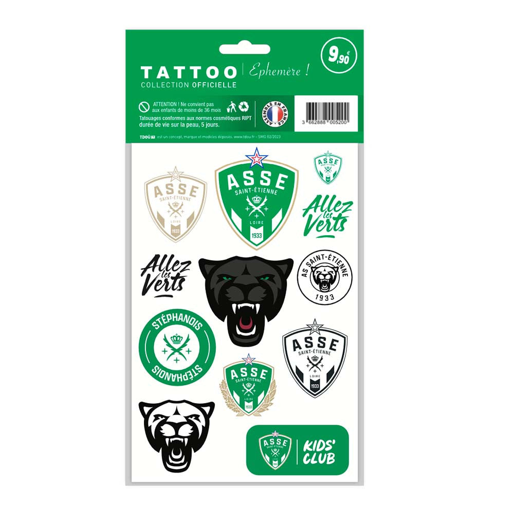 ASSE TEMPORARY TATTOOS