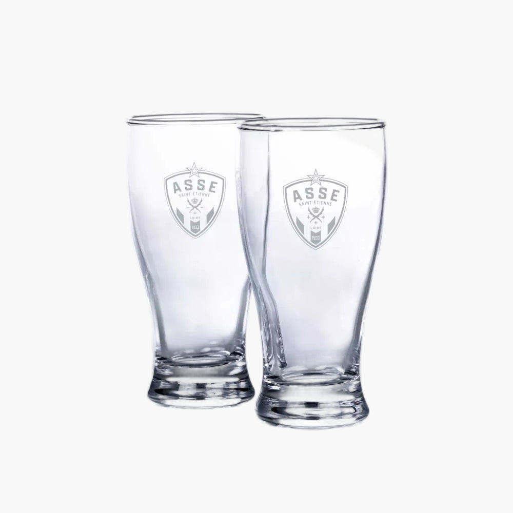 SET OF 2 30cl ASSE BEER GLASSES