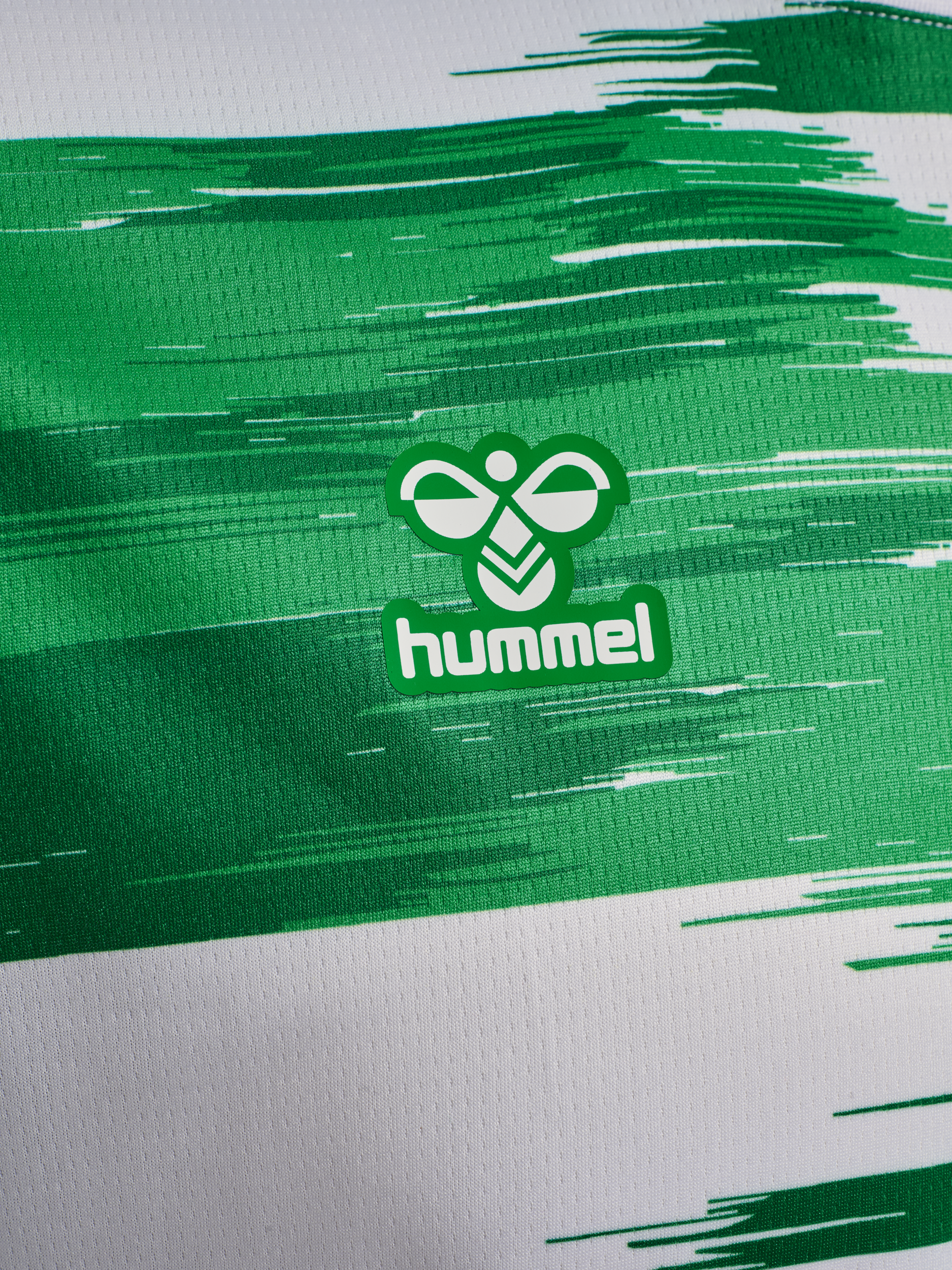 Pré-game enfant vert et blanc 2025-2026