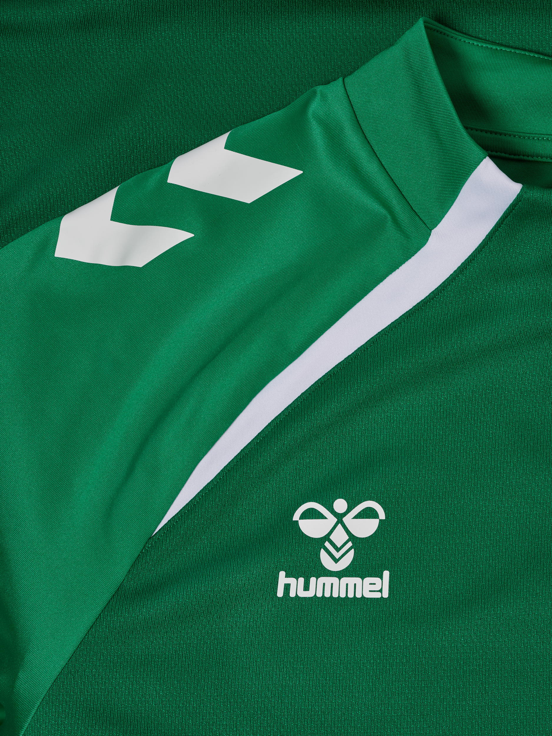 Sweat half-zip entraînement vert 2025-2026