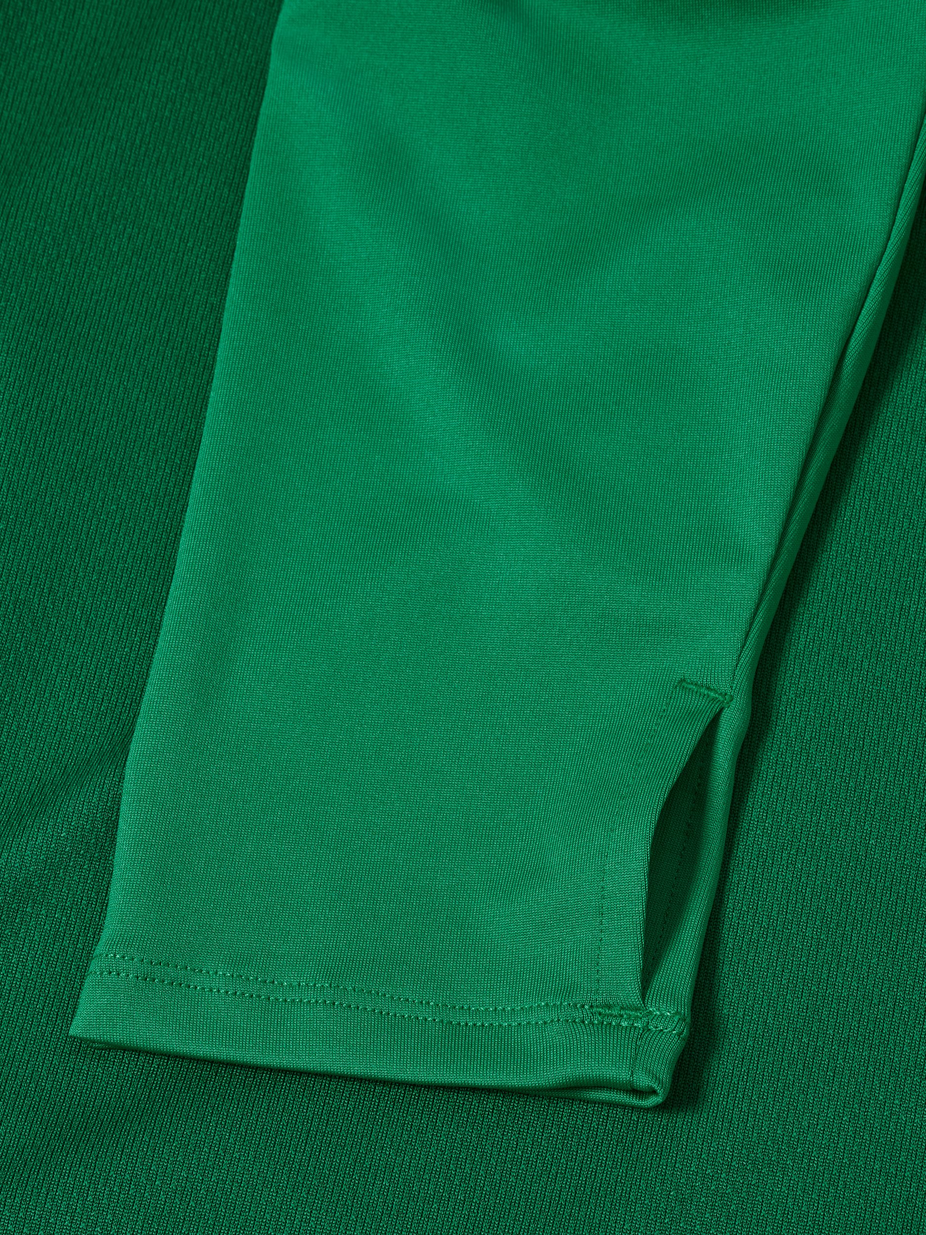 Sweat half-zip entraînement vert 2025-2026