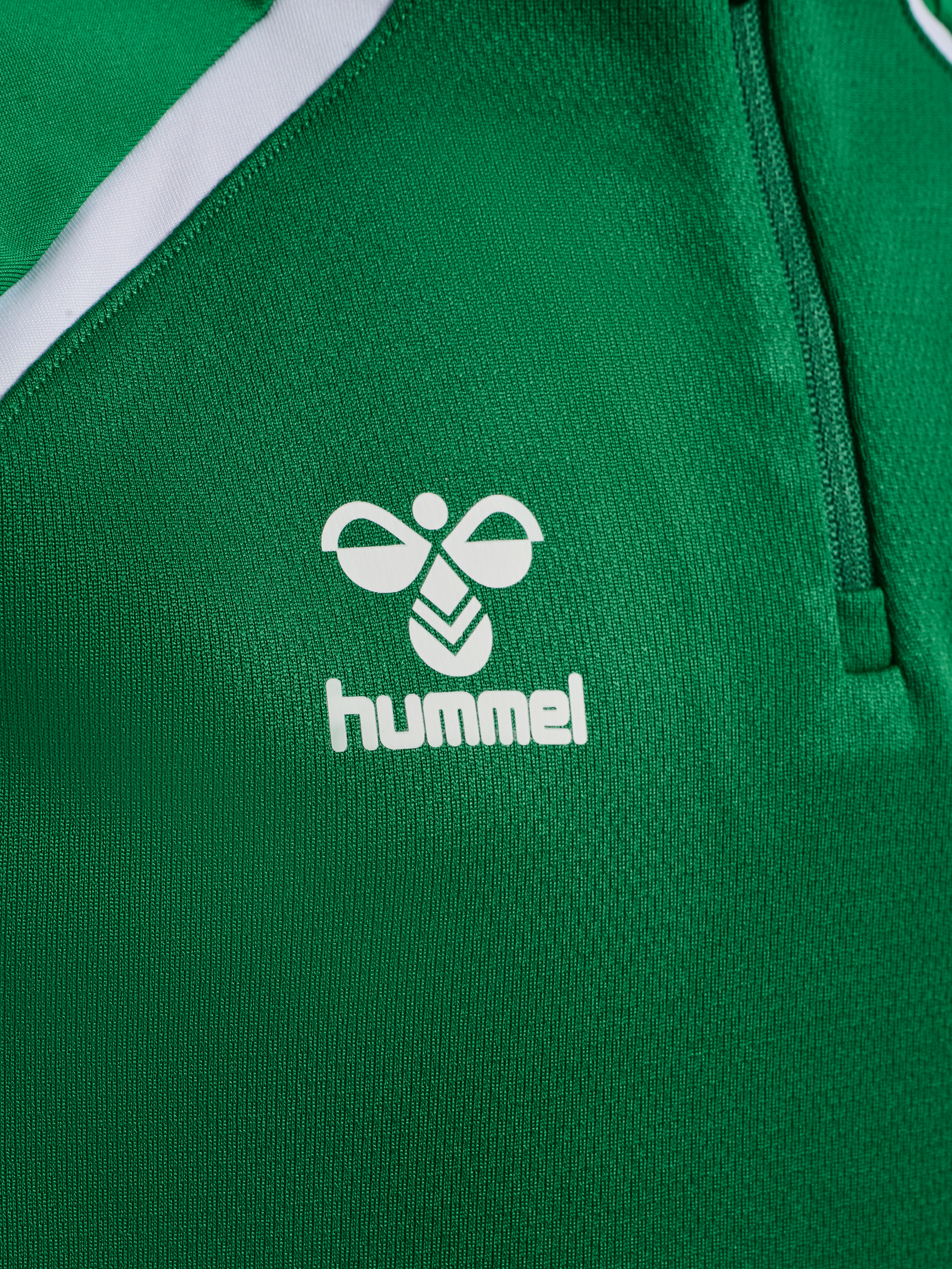 Sweat half-zip enfant entraînement vert 2025-2026