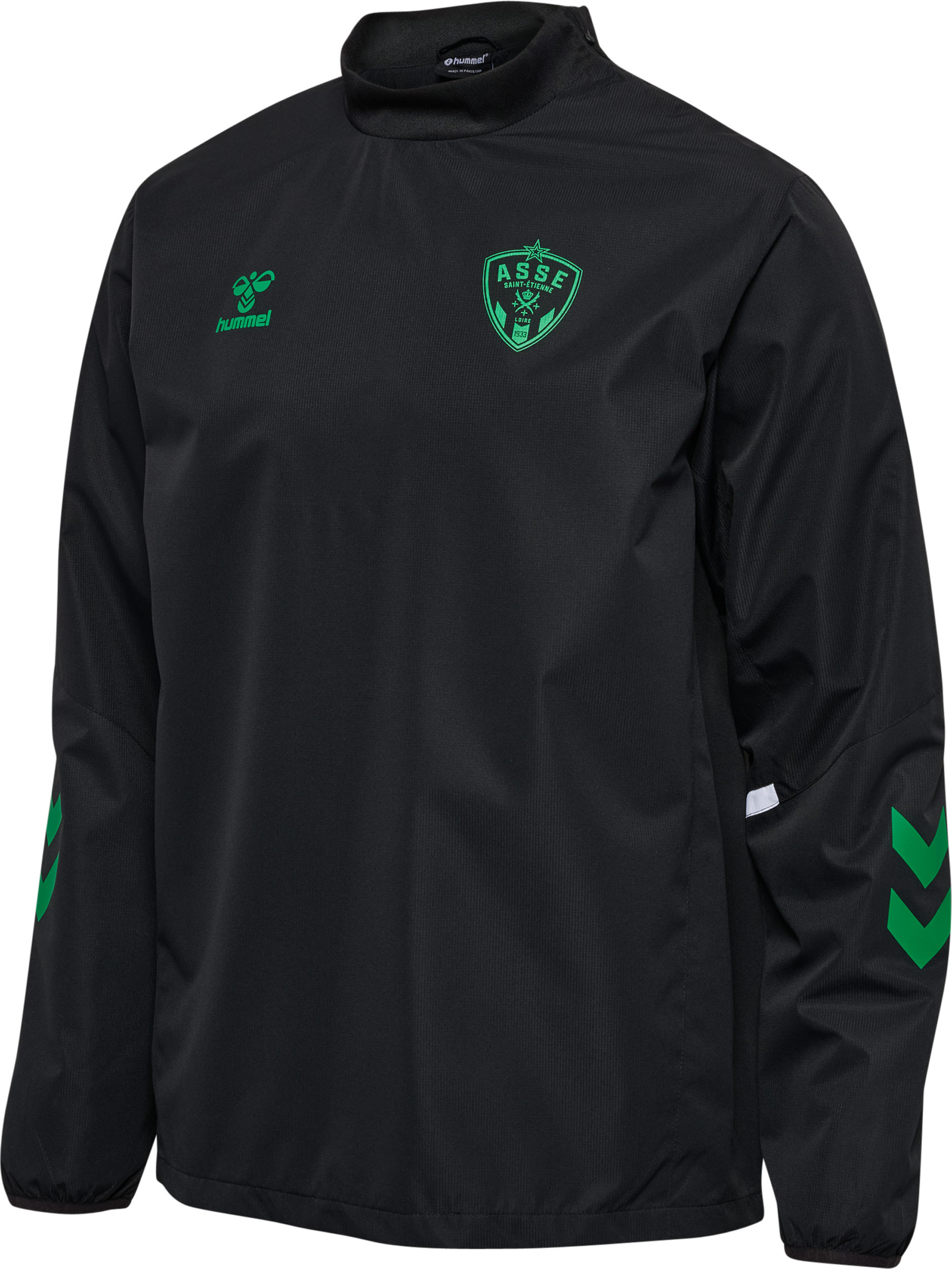Coupe-vent noir entraînement 2025-2026