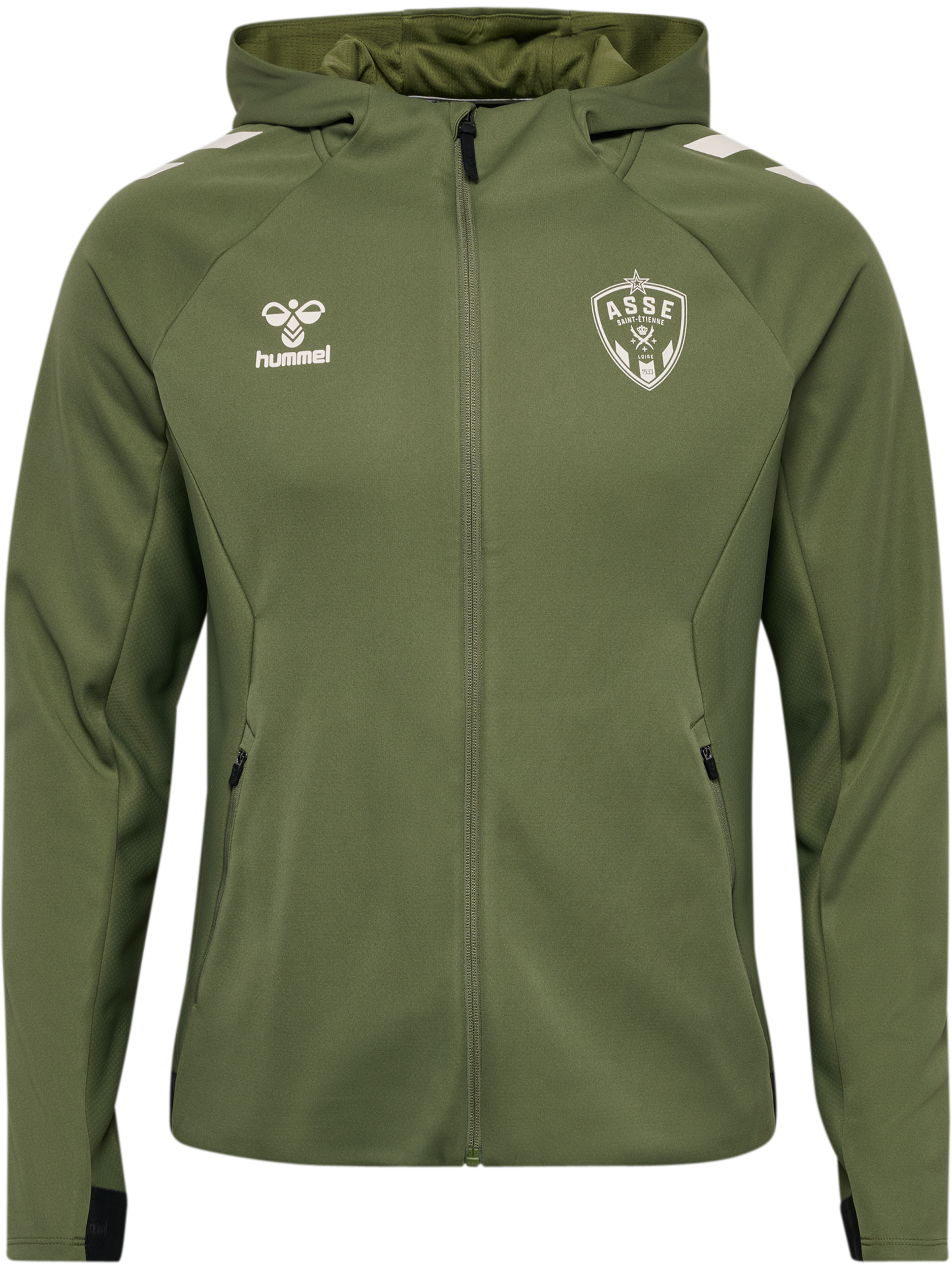 Veste zippée présentation kaki 2025-2026