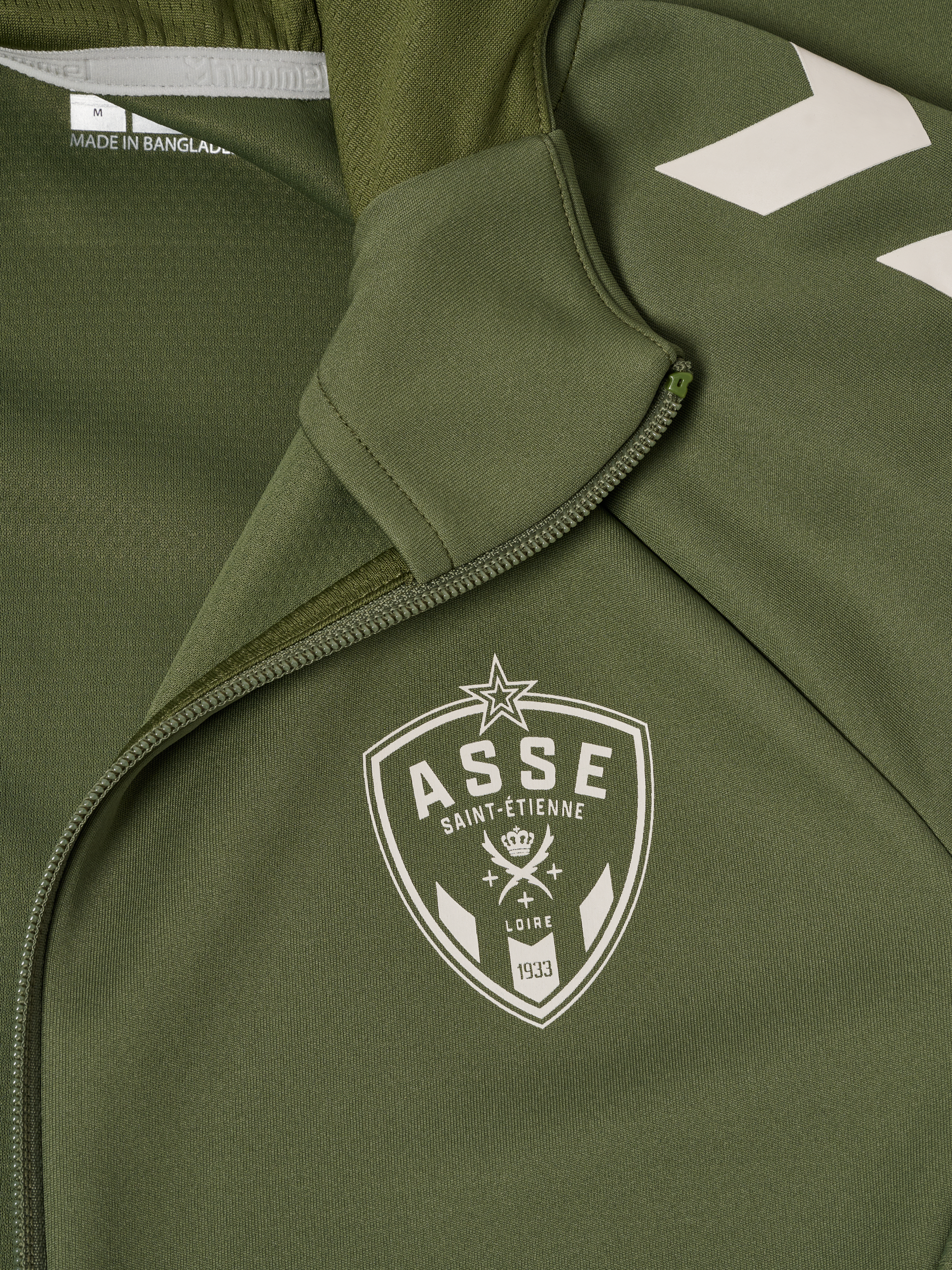 Veste zippée présentation kaki 2025-2026