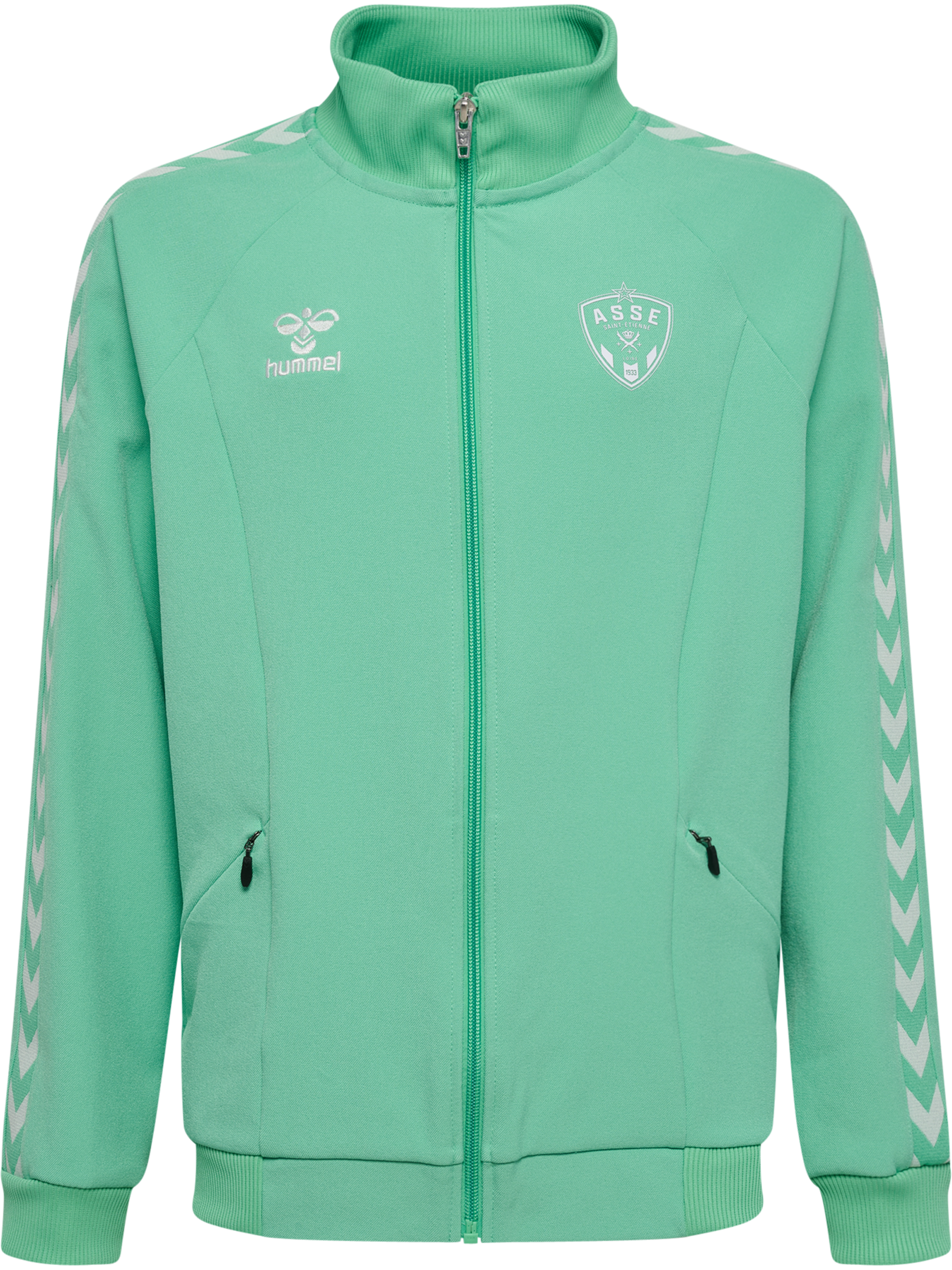 Veste présentation zippée enfant menthe 2026-2027