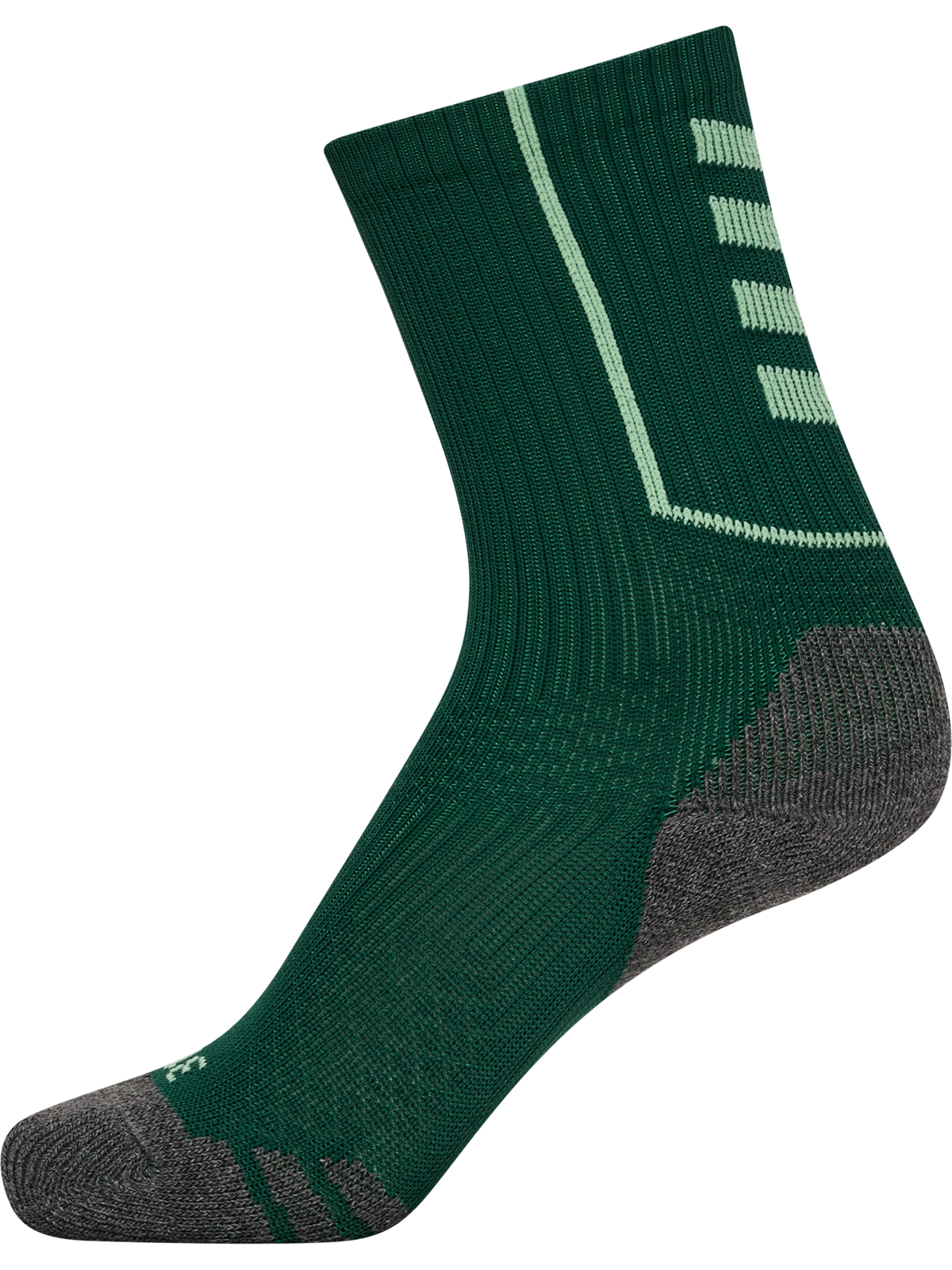 Chaussettes basses entraînement vert foncé 2026-2027