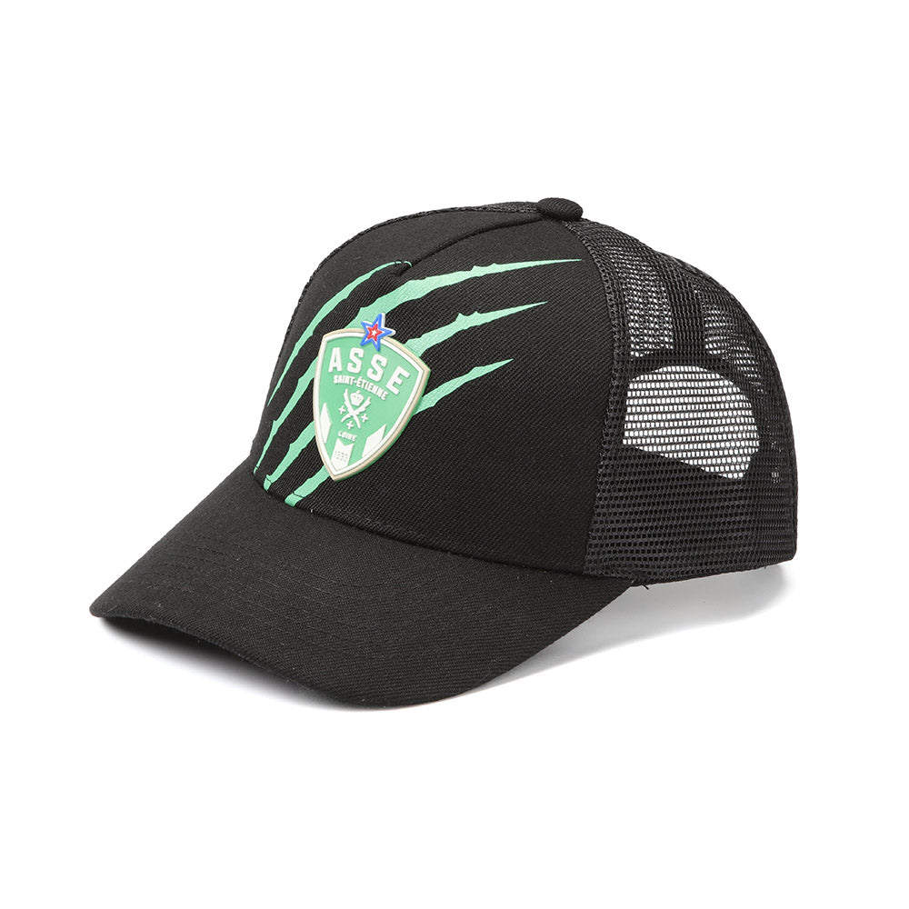 Casquette noire griffe ASSE