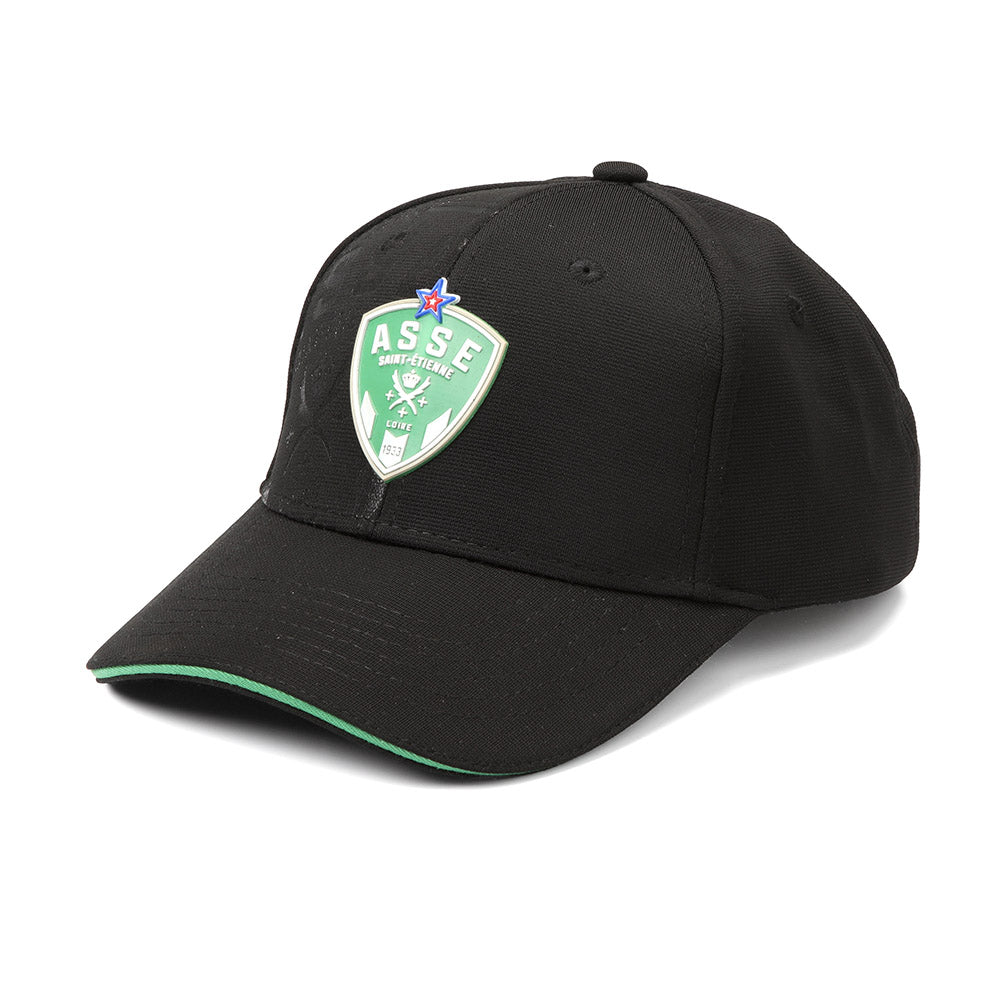 Casquette noire détails écusson ASSE