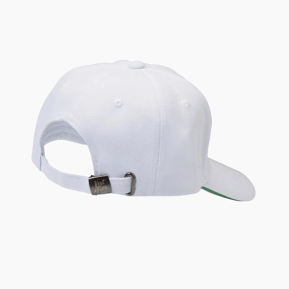 Casquette blanche logo