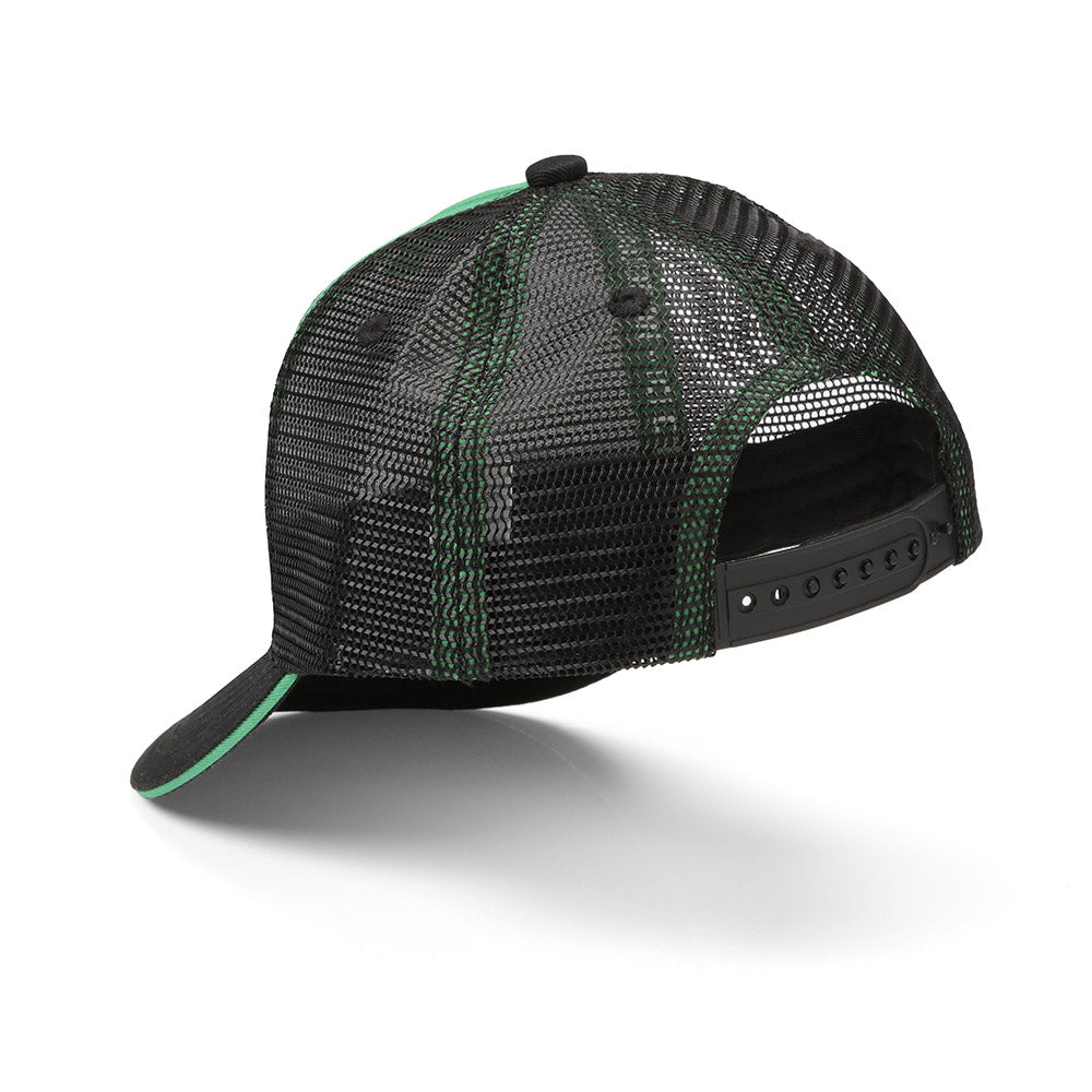 Casquette enfant rayures vertes