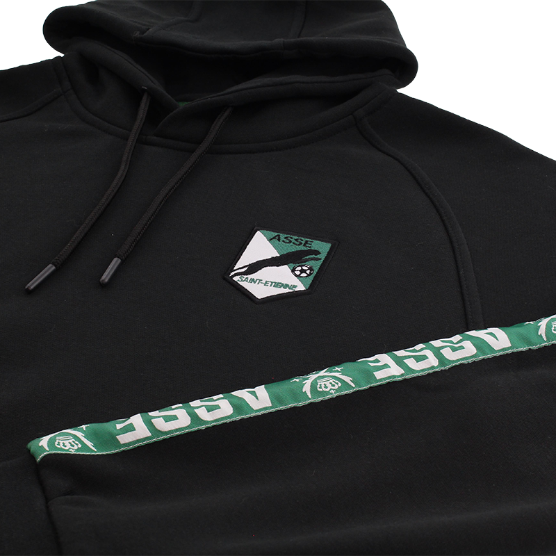 Sweat capuche héritage noir
