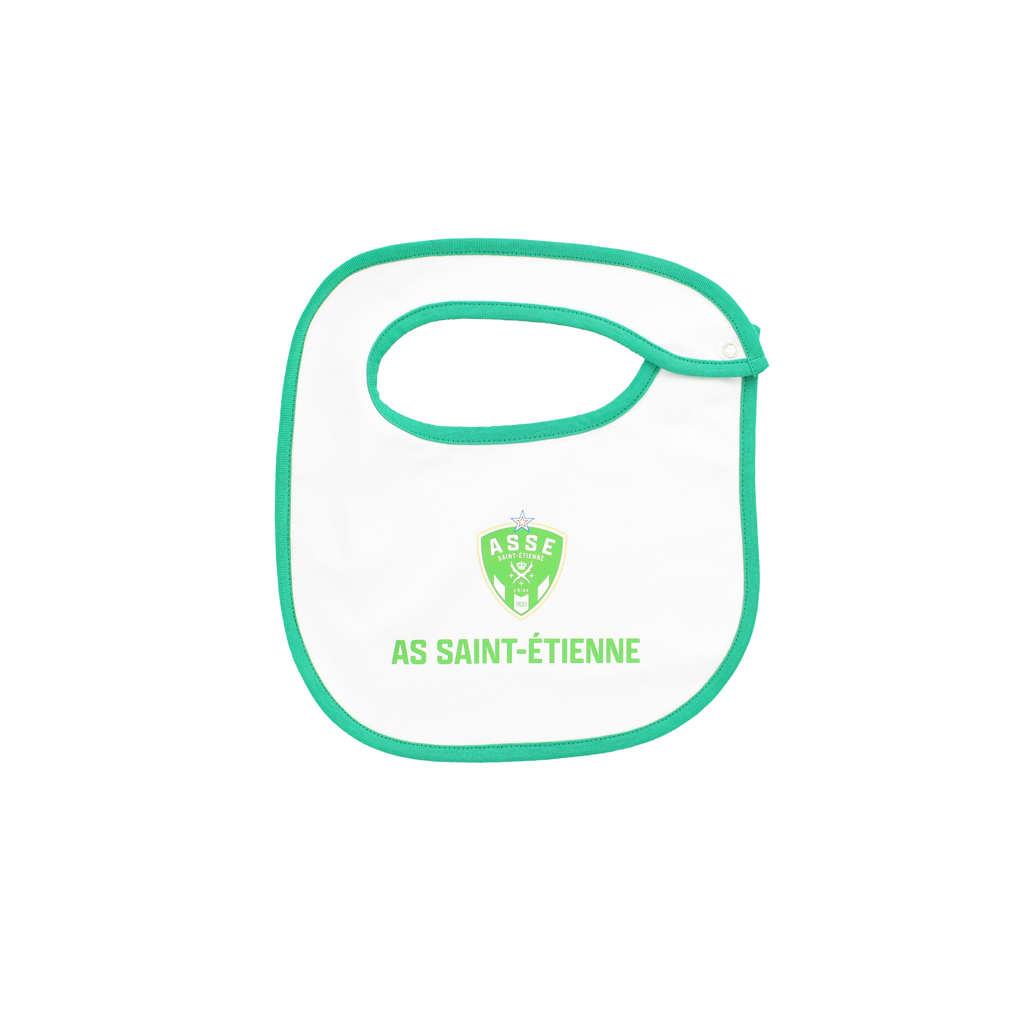 Lot de 2 bavoirs logo ASSE