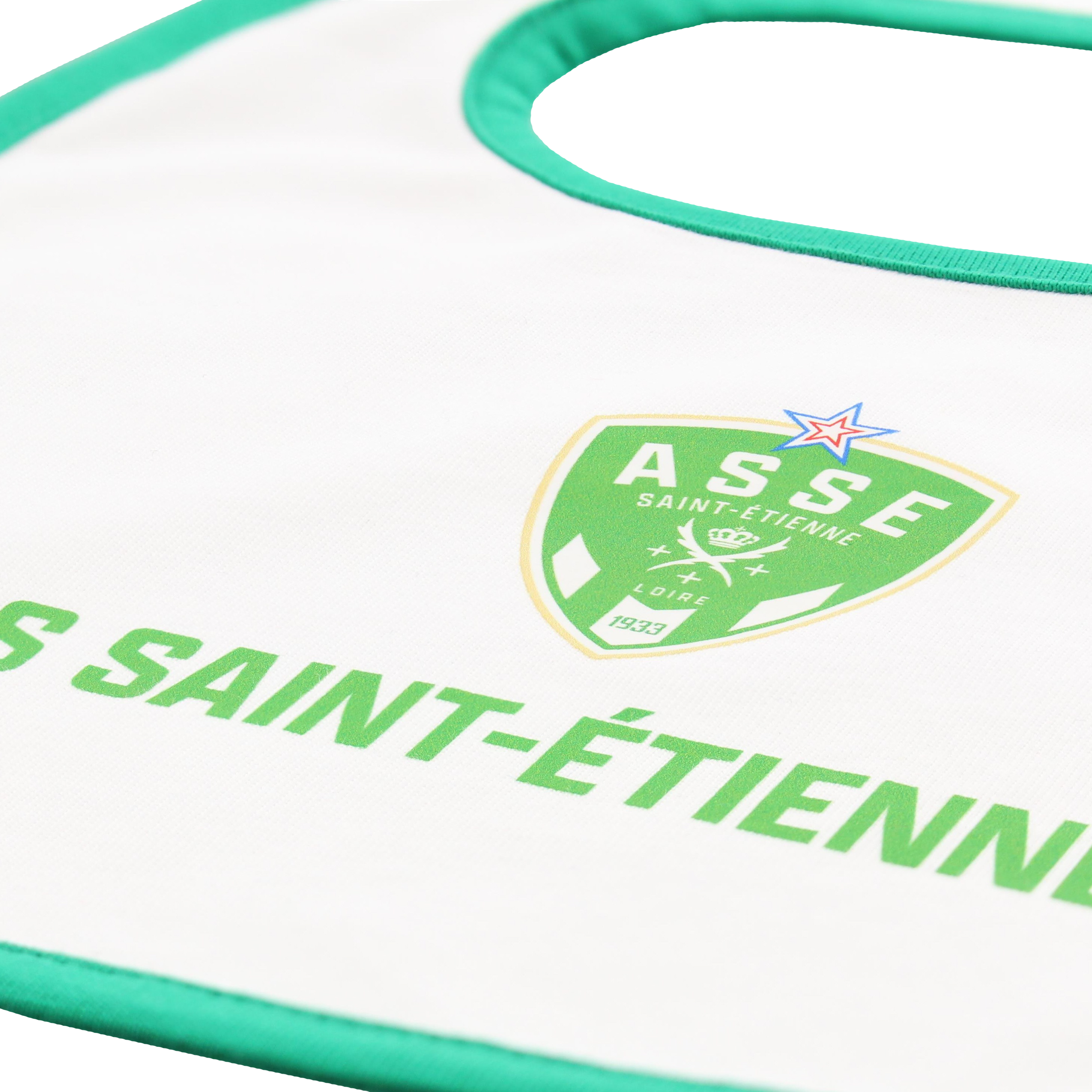Lot de 2 bavoirs logo ASSE