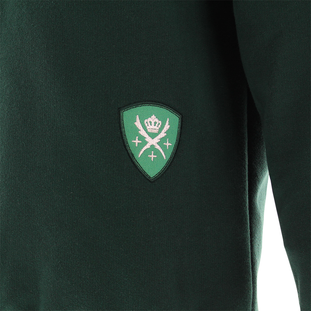 Sweat crewneck vert STEPH'