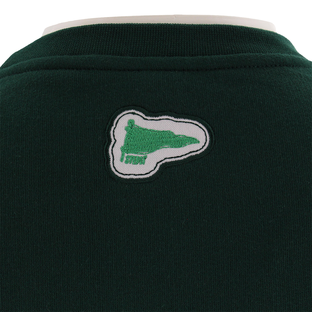 Sweat crewneck vert STEPH'