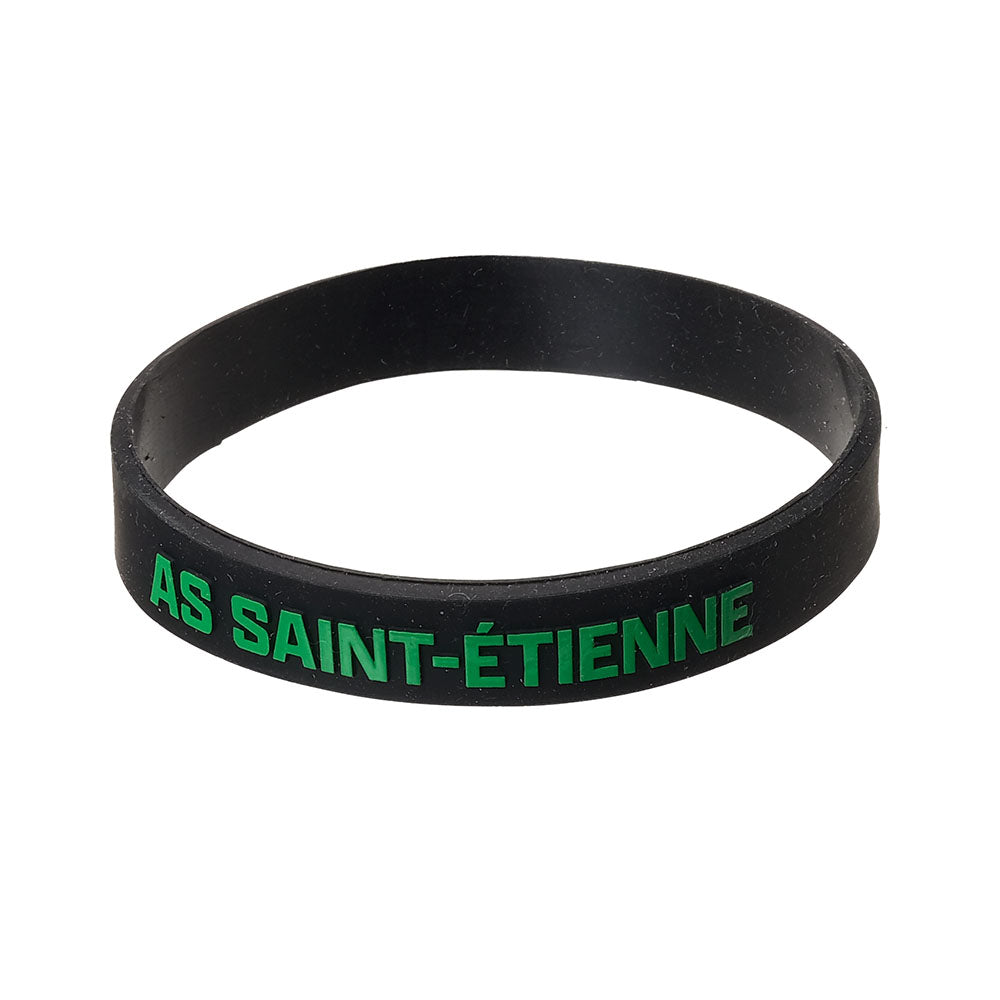 Black Silicone Bracelet for Adults