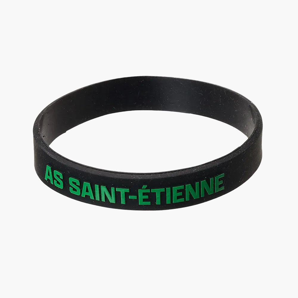 Black Silicone Bracelet for Adults