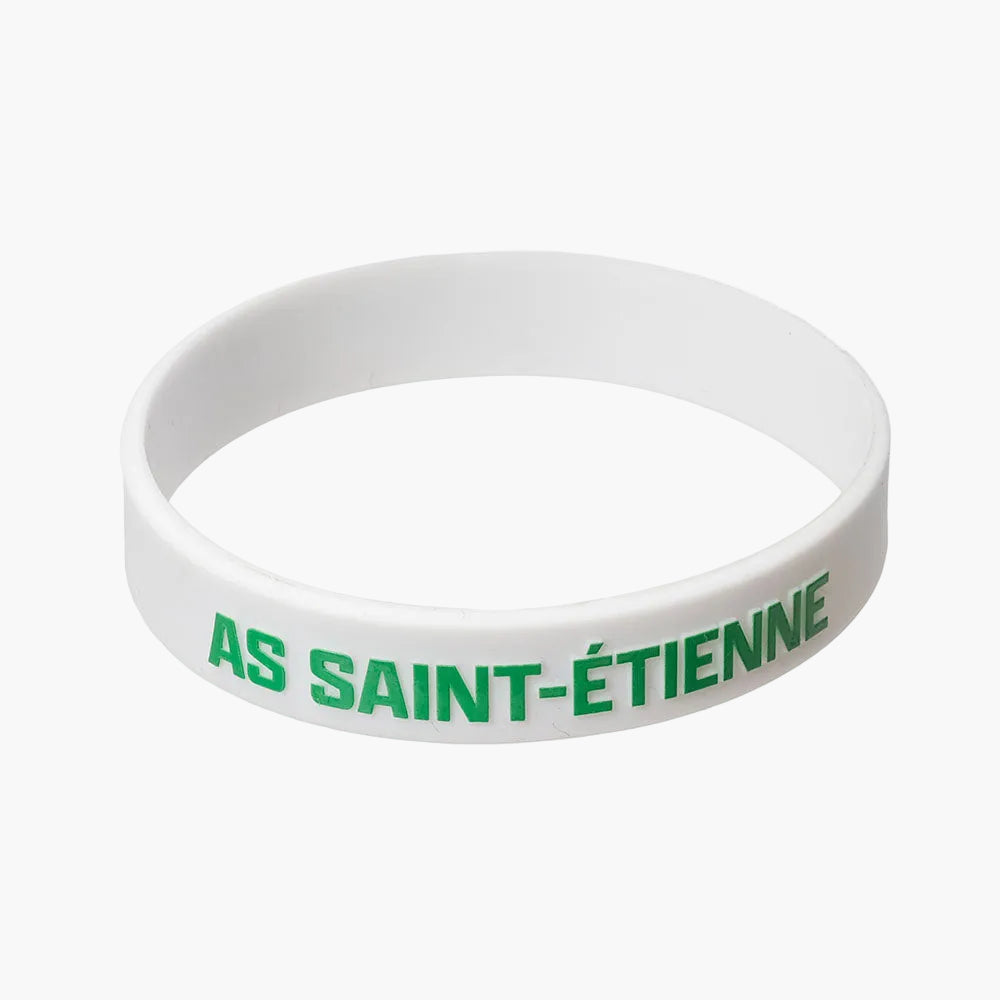 Adult White Silicone Bracelet