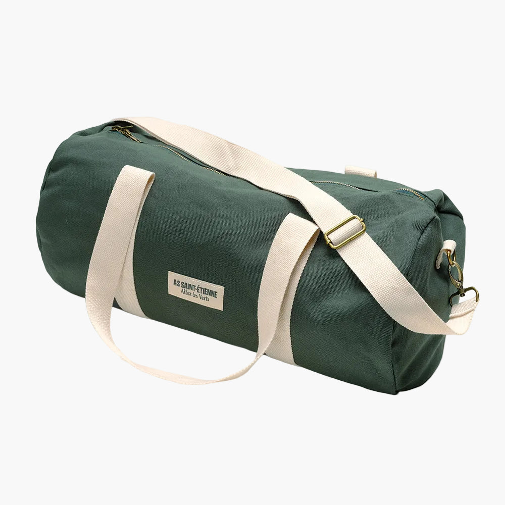 Sac polochon coton vert