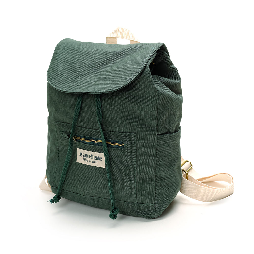 Sac à dos coton vert
