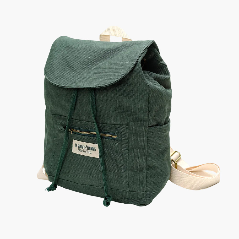 Sac à dos coton vert
