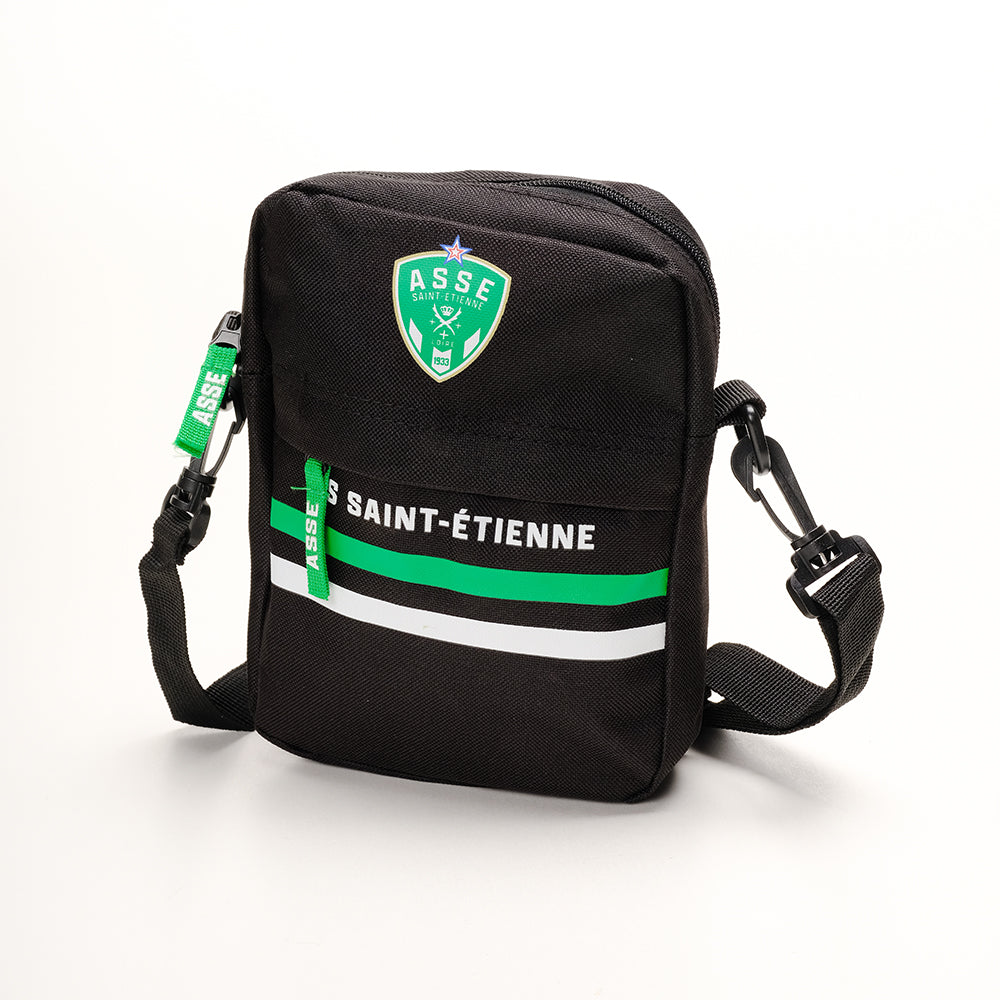 Sac Bandoulière Étienne Aigner Noir Et Vert Kaki - Neuf Avec étiquettes, Polyester, Adulte Unisexe