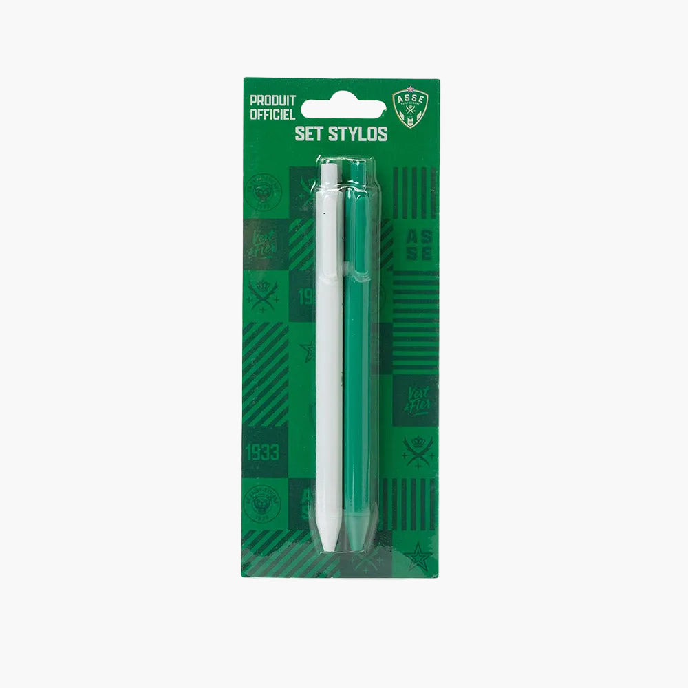 Lot de 2 stylos ASSE 2025-2026