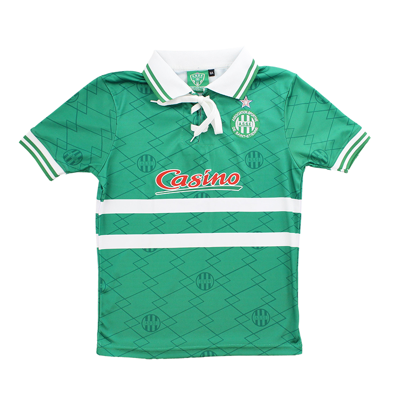 ASSE FAN AS SAINT ETIENNE TEE KIDS - BLACK ASSE FAN AS SAINT ETIENNE TEE KIDS - BLACK