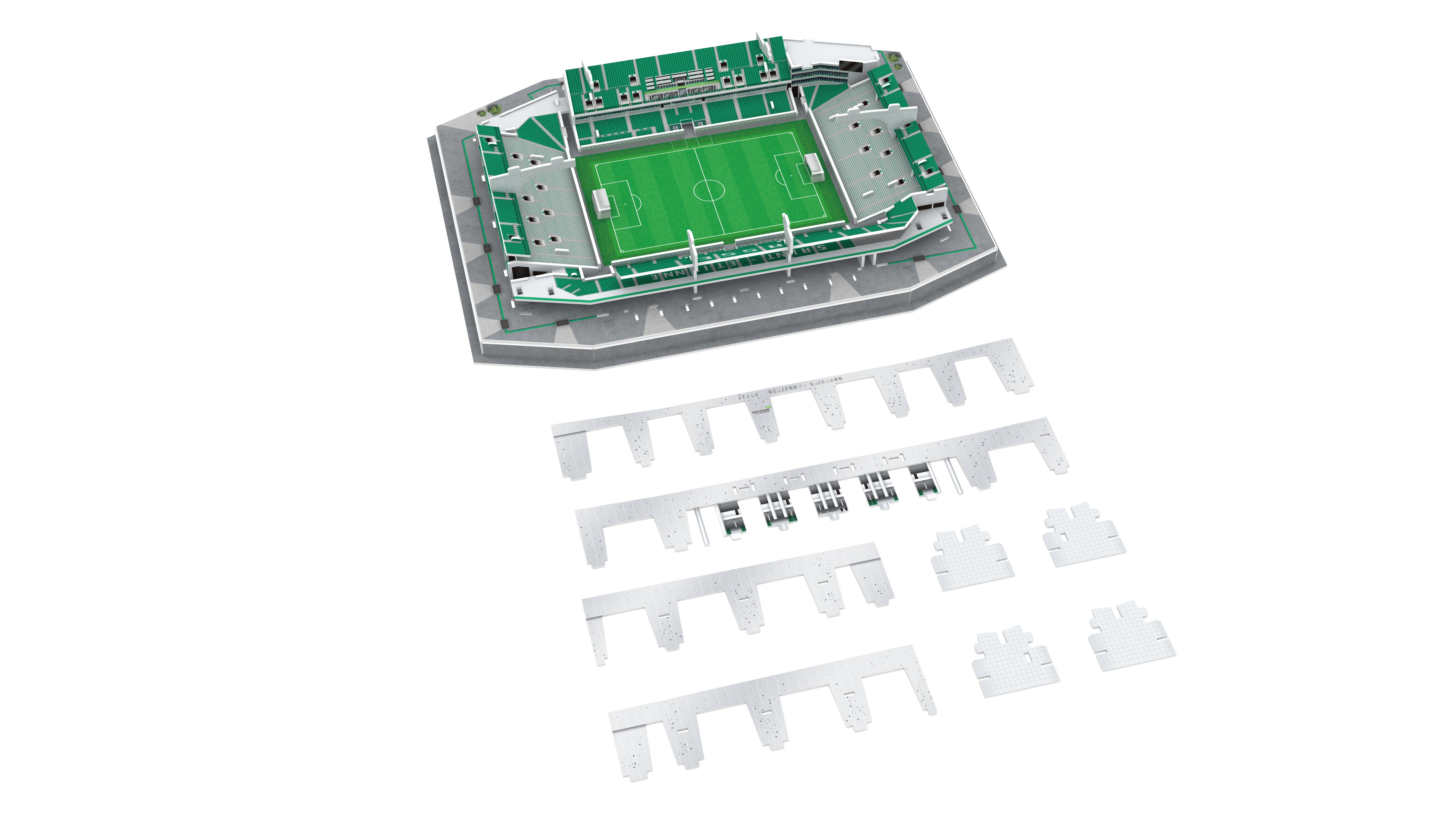 Puzzle 3D Stade Geoffroy-Guichard