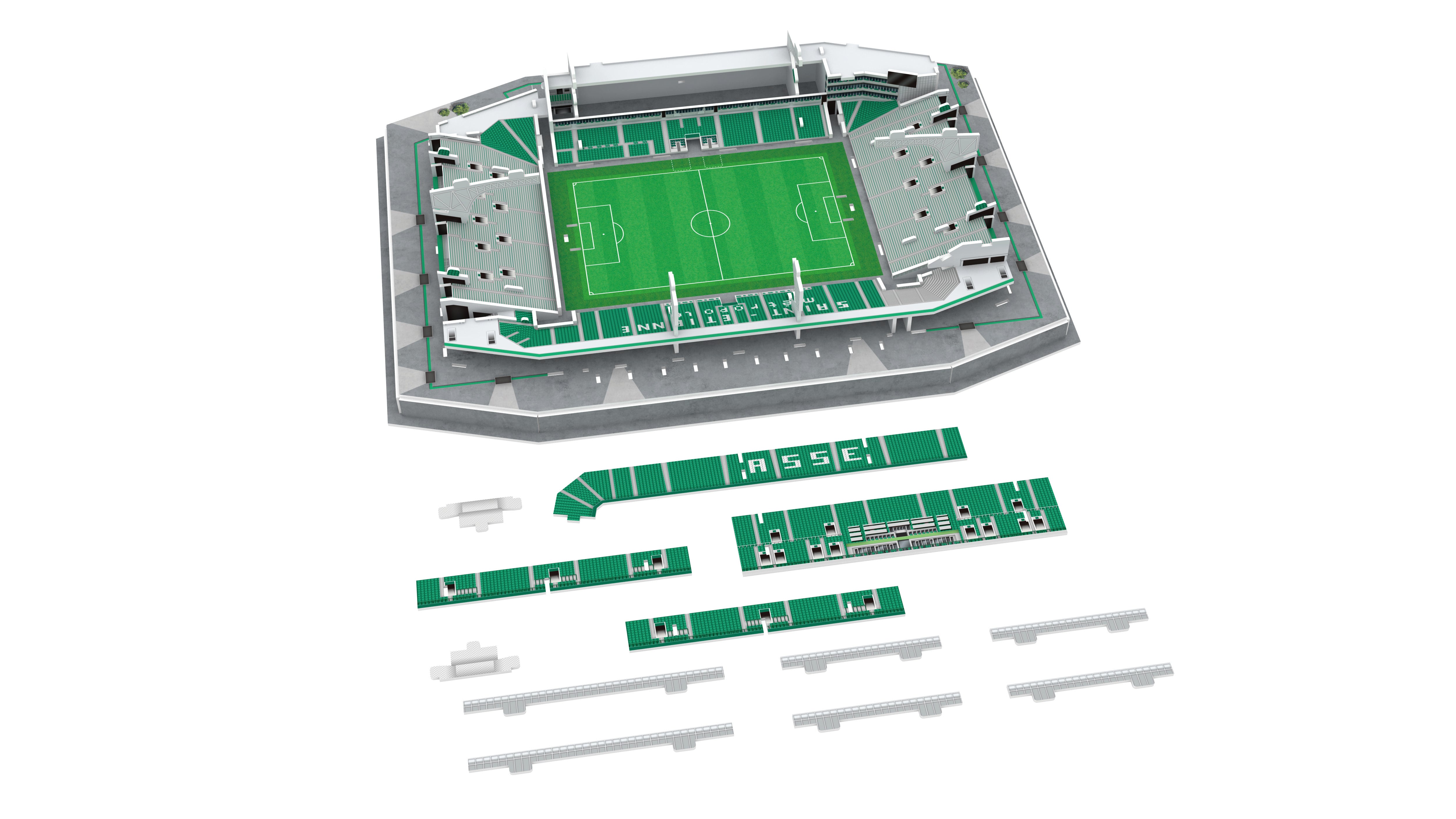 Puzzle 3D Stade Geoffroy-Guichard