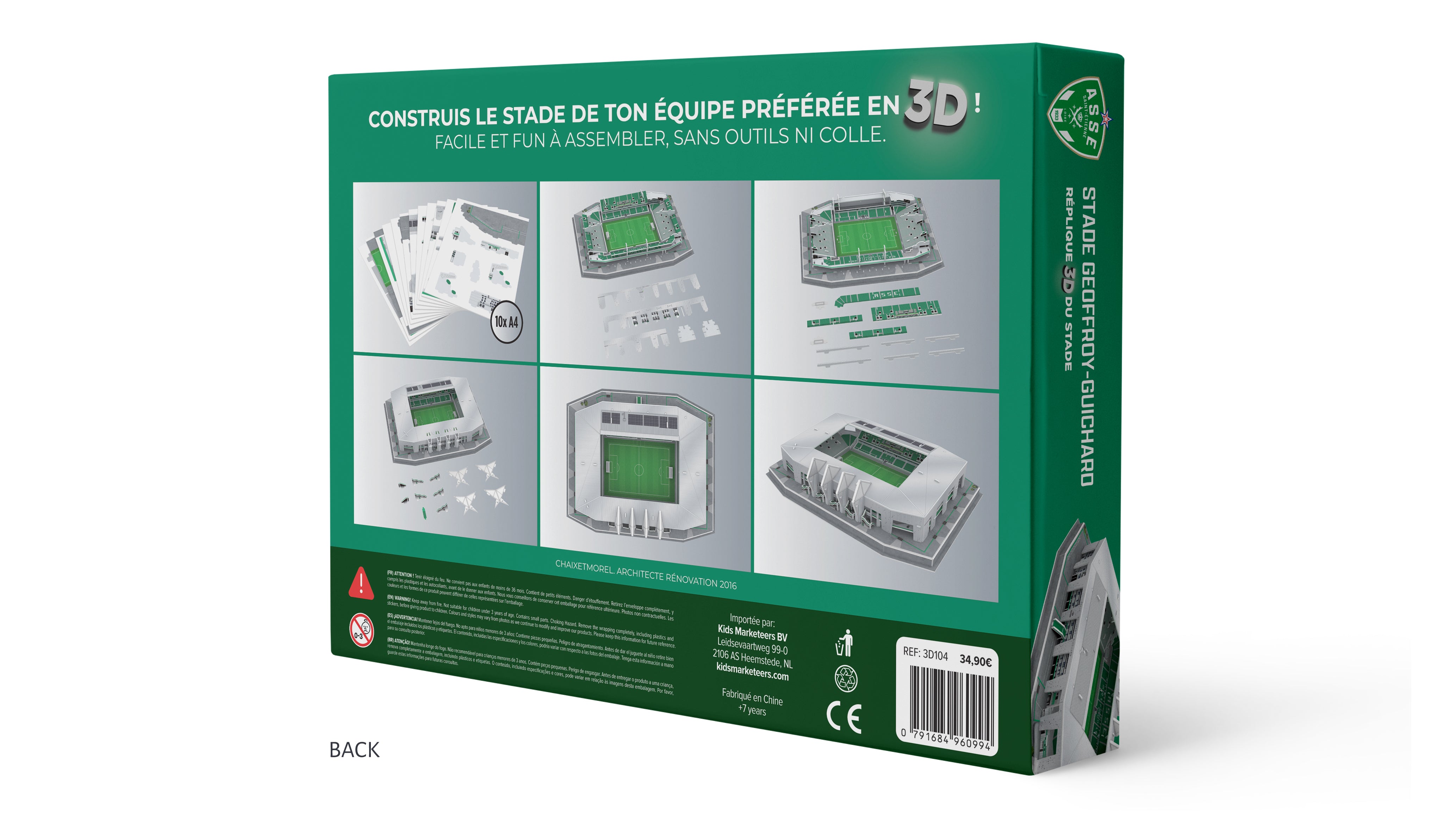 Puzzle 3D Stade Geoffroy-Guichard
