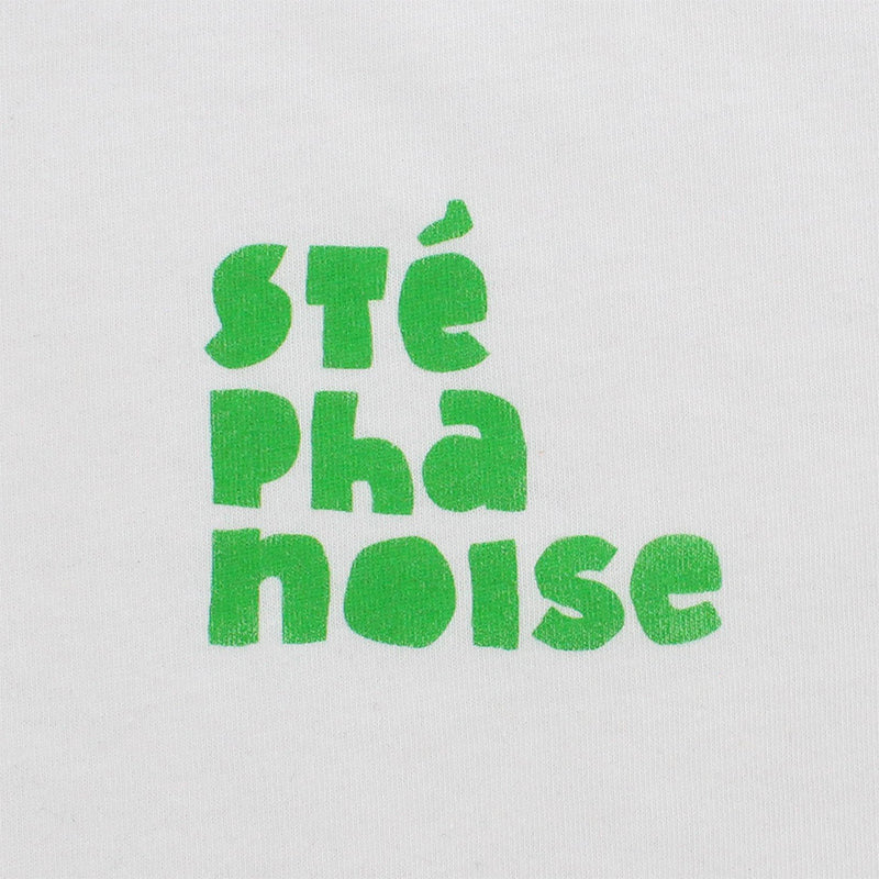 Tee-shirt STÉ-PHA-NOISE blanc