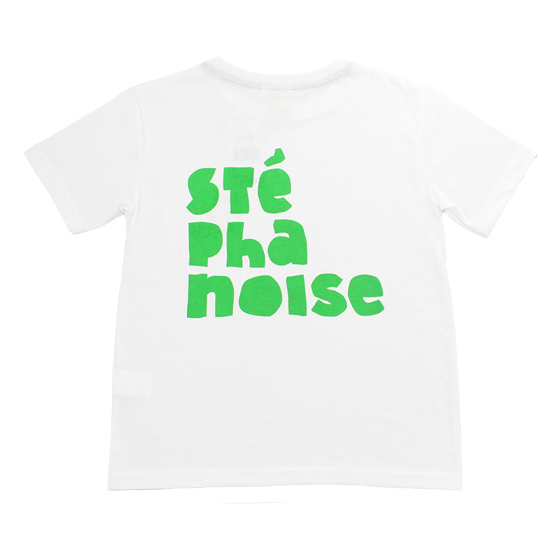 STÉ-PHA-NOISE white children's T-shirt
