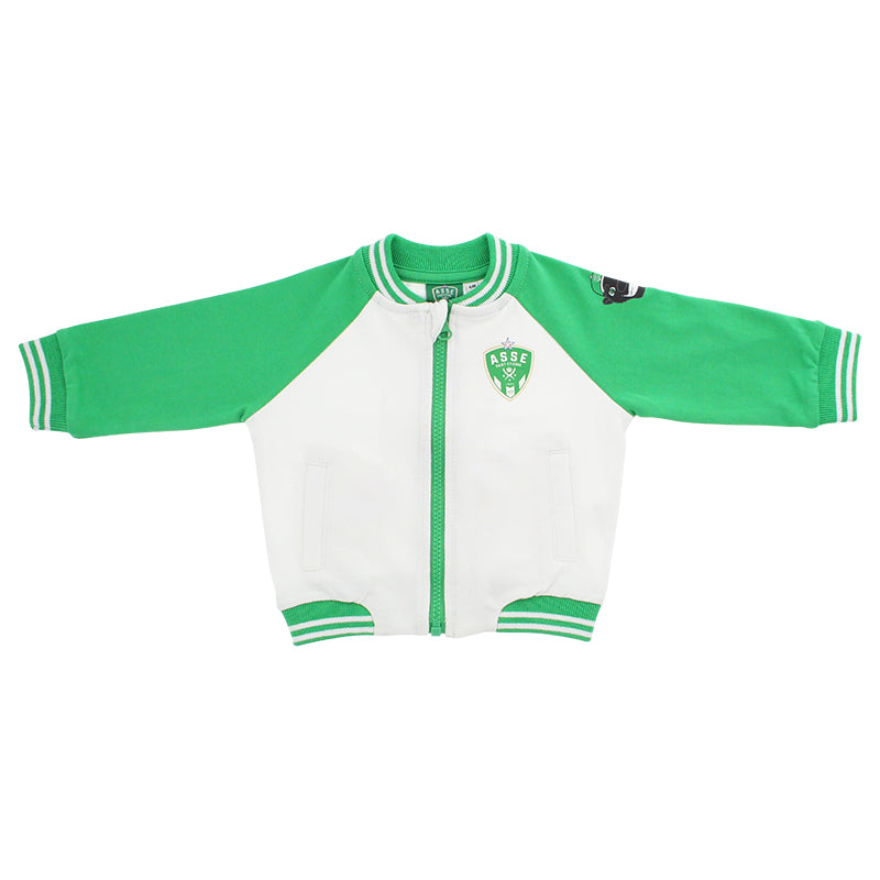 Lot De 2 Bodies ASSE Les Verts - Bébé Supporter - Taille 24 Mois