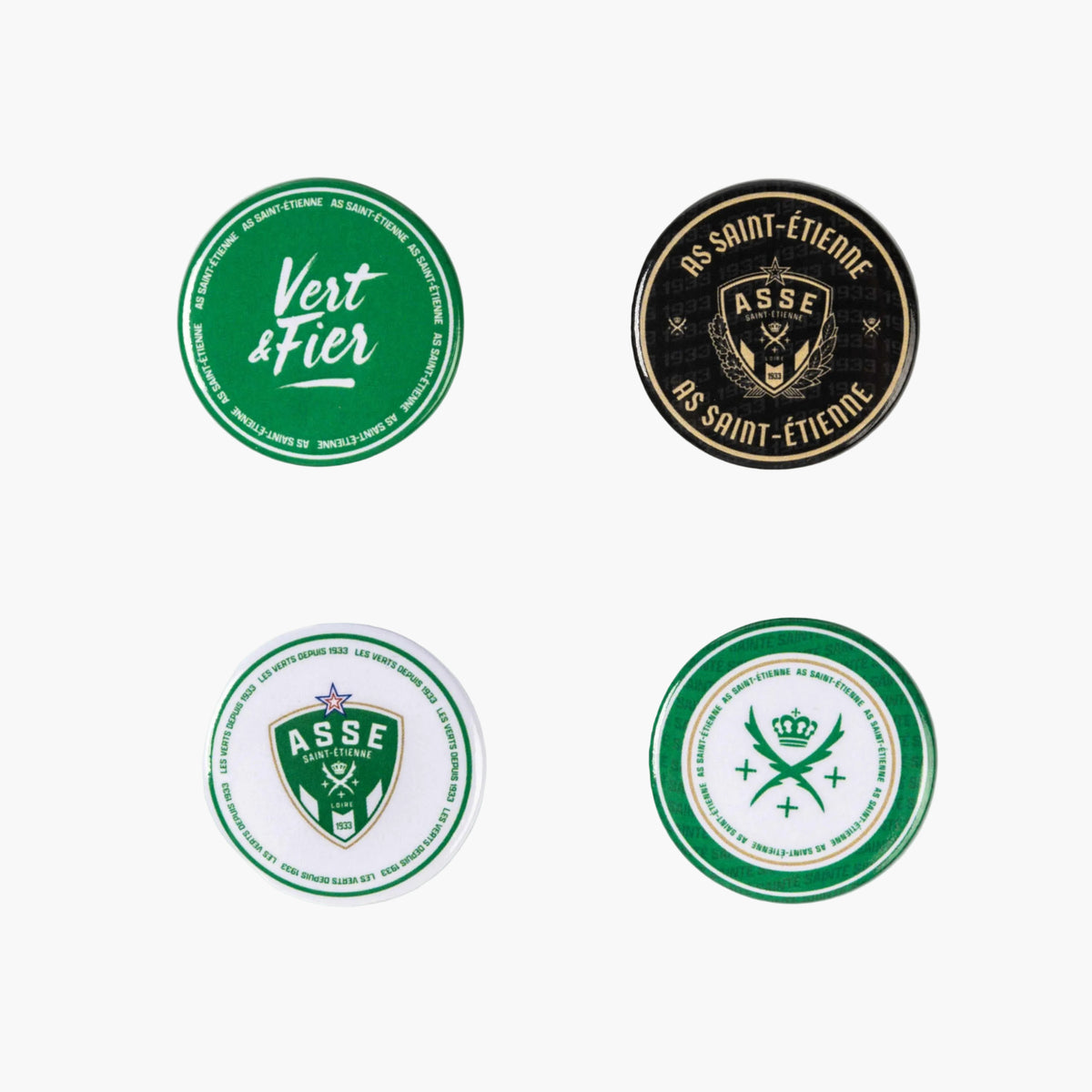 Set of 4 ASSE Badges