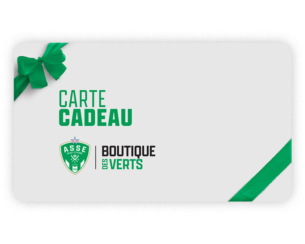 Carte Cadeau Boutique des Verts