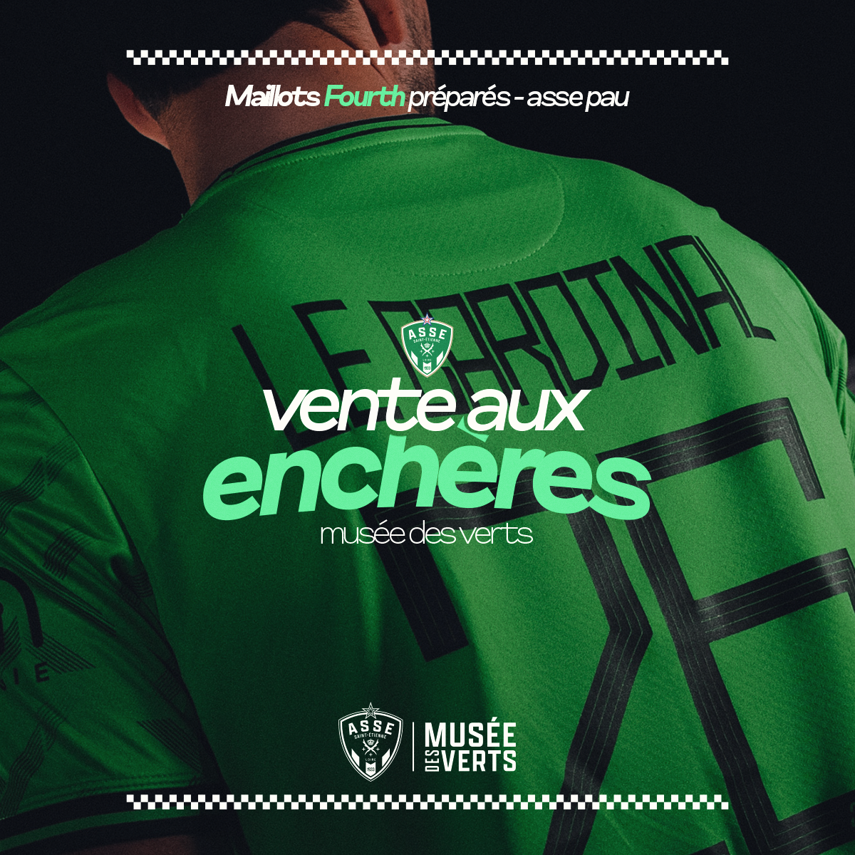 Vente aux enchères - Pau FC/ASSE