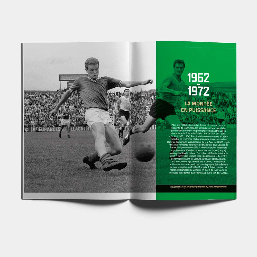 LIVRE AS SAINT-ÉTIENNE 90 ANS DE LÉGENDE