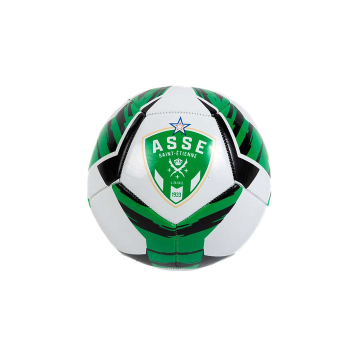 Ballon De Football AS Saint-Étienne Officiel - Taille 5 - Polyuréthane - Collection Supporters