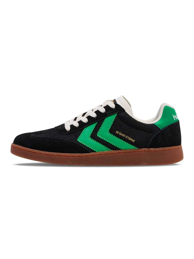 AS SAINT-ÉTIENNE black and green sneakers