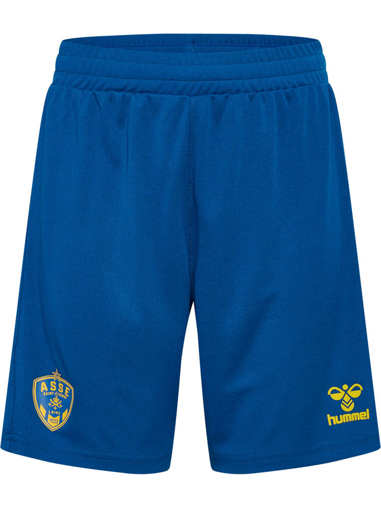 ASSE 2024-2025 blue goalkeeper shorts