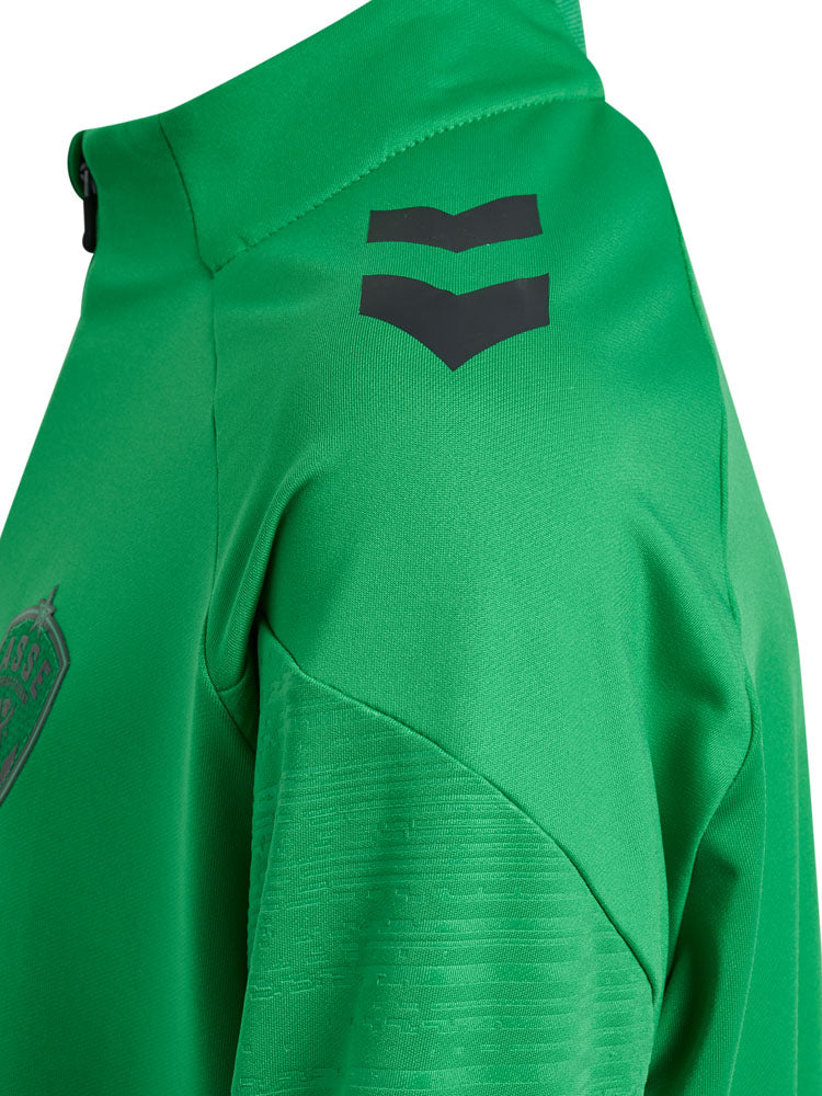 Children's green training sweatshirt 2024-2025